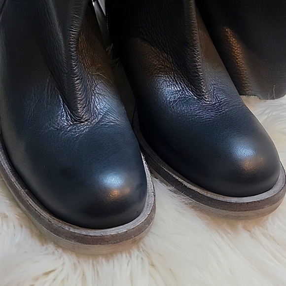 NEW |Free People |Essential Tall Leather Boots - Picture 4 of 14